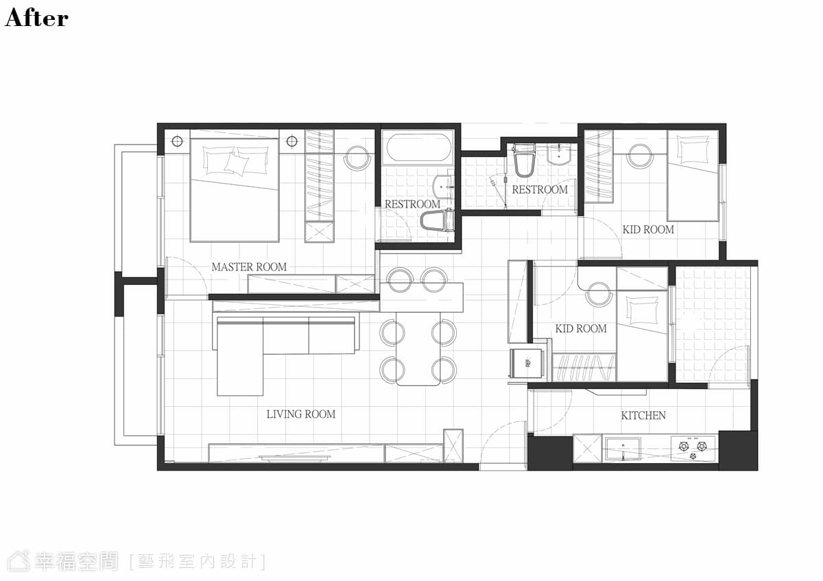 居森之境丨現代風丨24坪