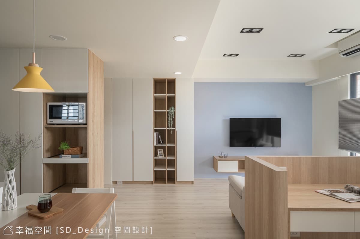 跳色主題北歐風×美型收納機能宅│23坪