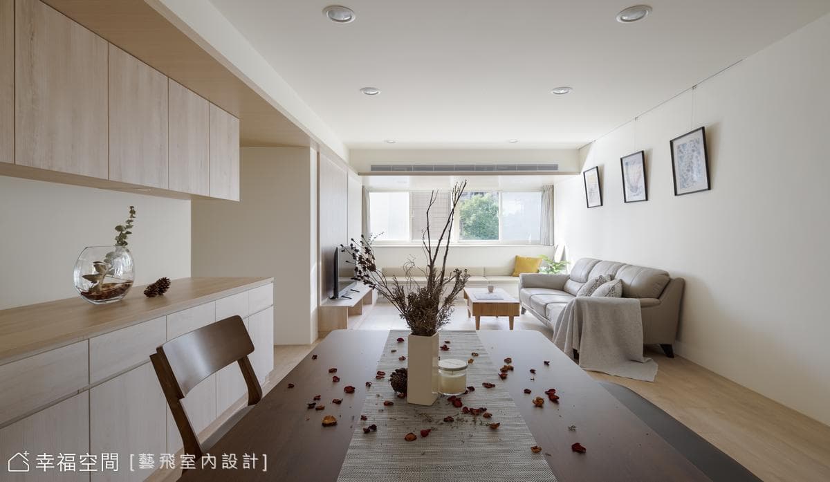 溫潤木質調 圍塑恬靜北歐宅│32坪