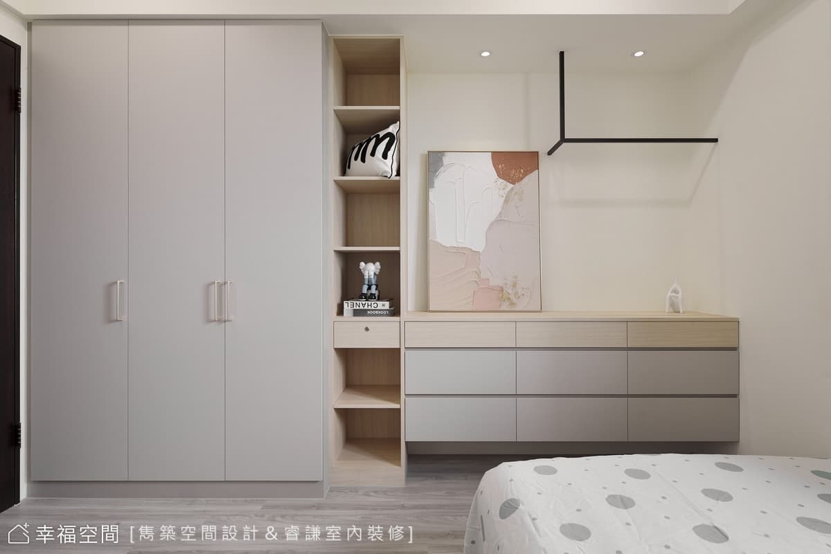 清淡暖色木系 圍塑零壓療癒生活場域 │北歐混搭風│38坪