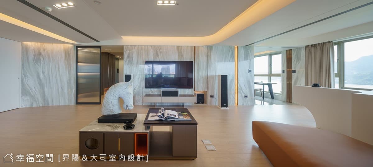 拾一片山河美景入室 享受悠緩愜意時光|現代風|70坪