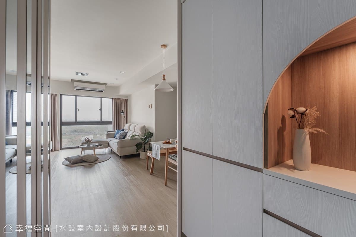 極簡北歐風 靜享純粹木韻好生活│19坪
