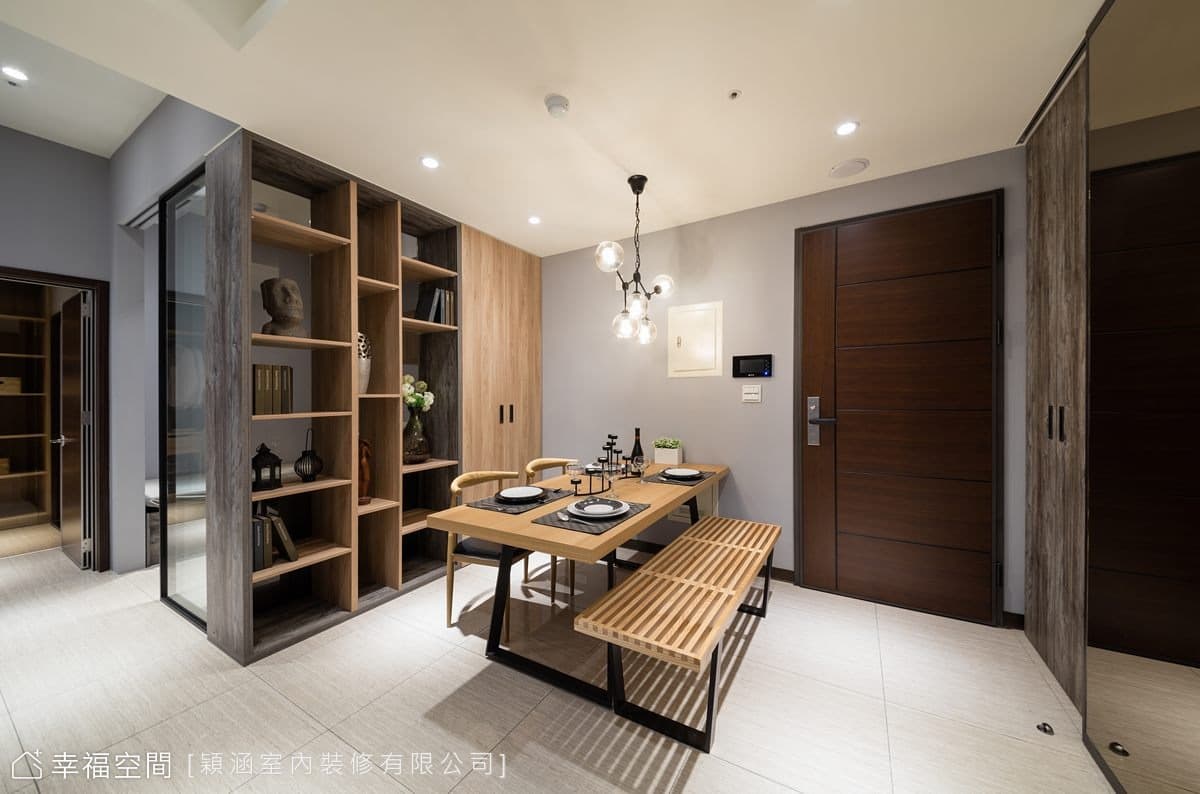 明亮氣韻構築現代北歐混搭宅│36坪