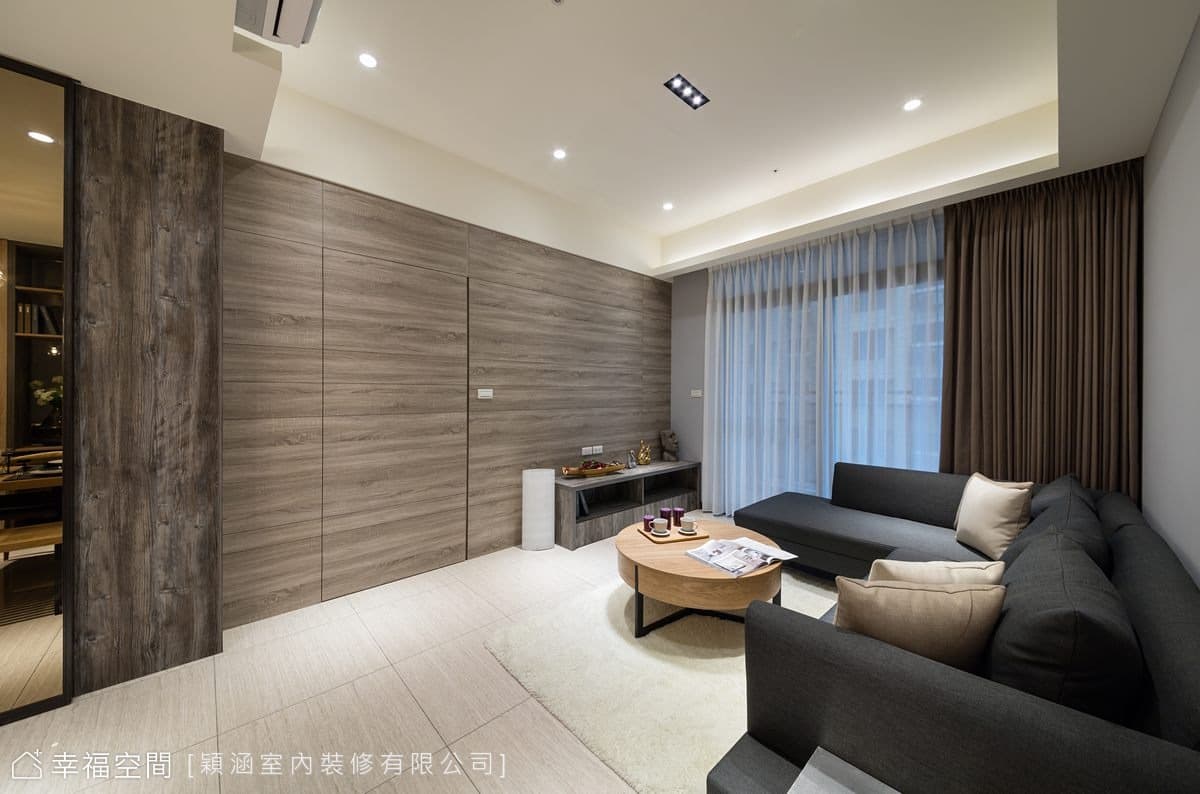 明亮氣韻構築現代北歐混搭宅│36坪