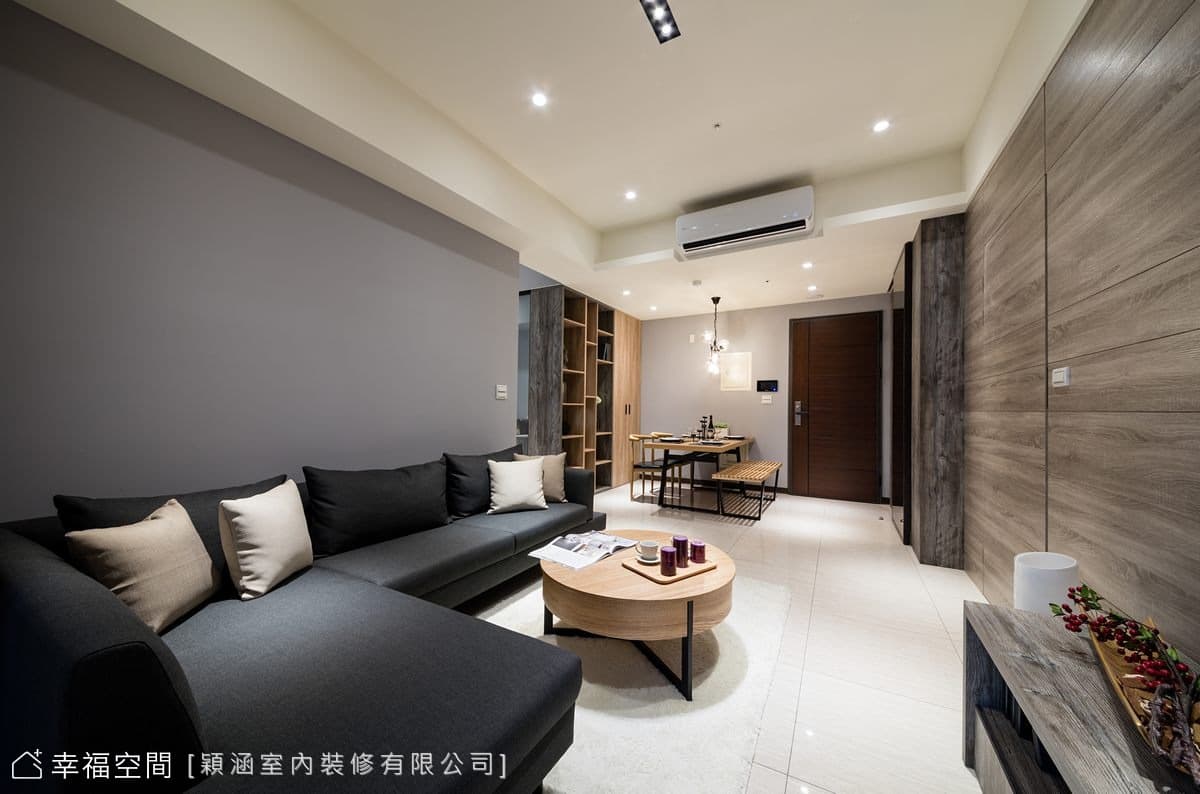明亮氣韻構築現代北歐混搭宅│36坪