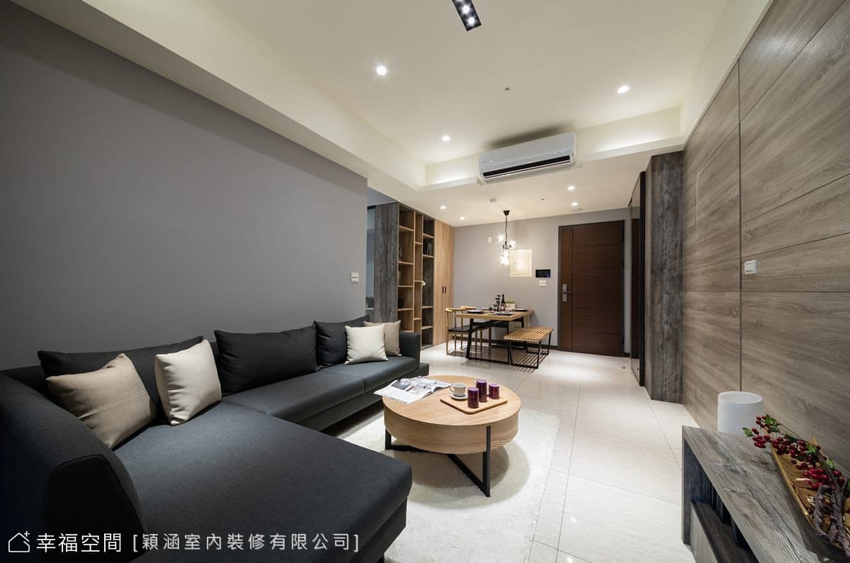 明亮氣韻構築現代北歐混搭宅│36坪