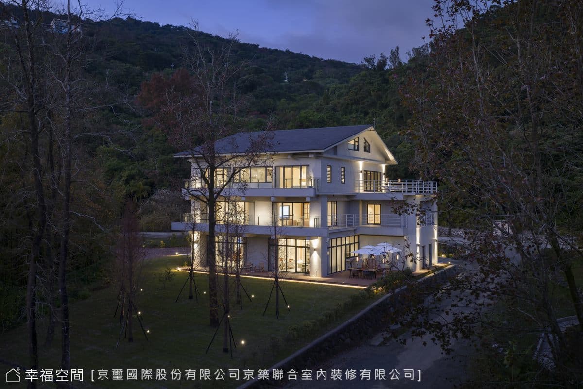 隱身山林 打造永續自然景觀別墅│現代美式混搭風│1000坪
