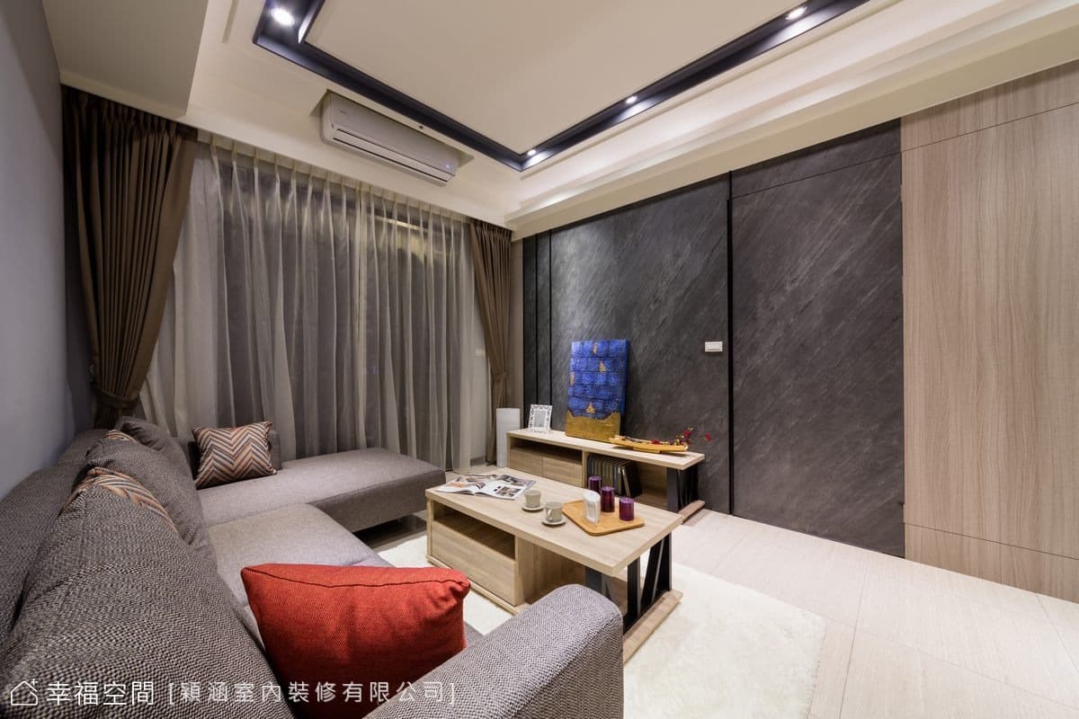 淨光映室 砌築現代混搭雅居│36坪