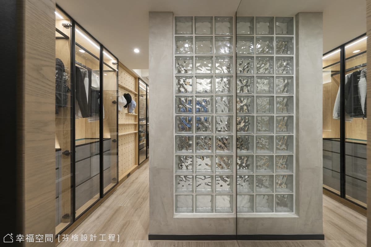 沉穩藍調描摹紐約蘇活LOFT風美宅│工業風│37坪