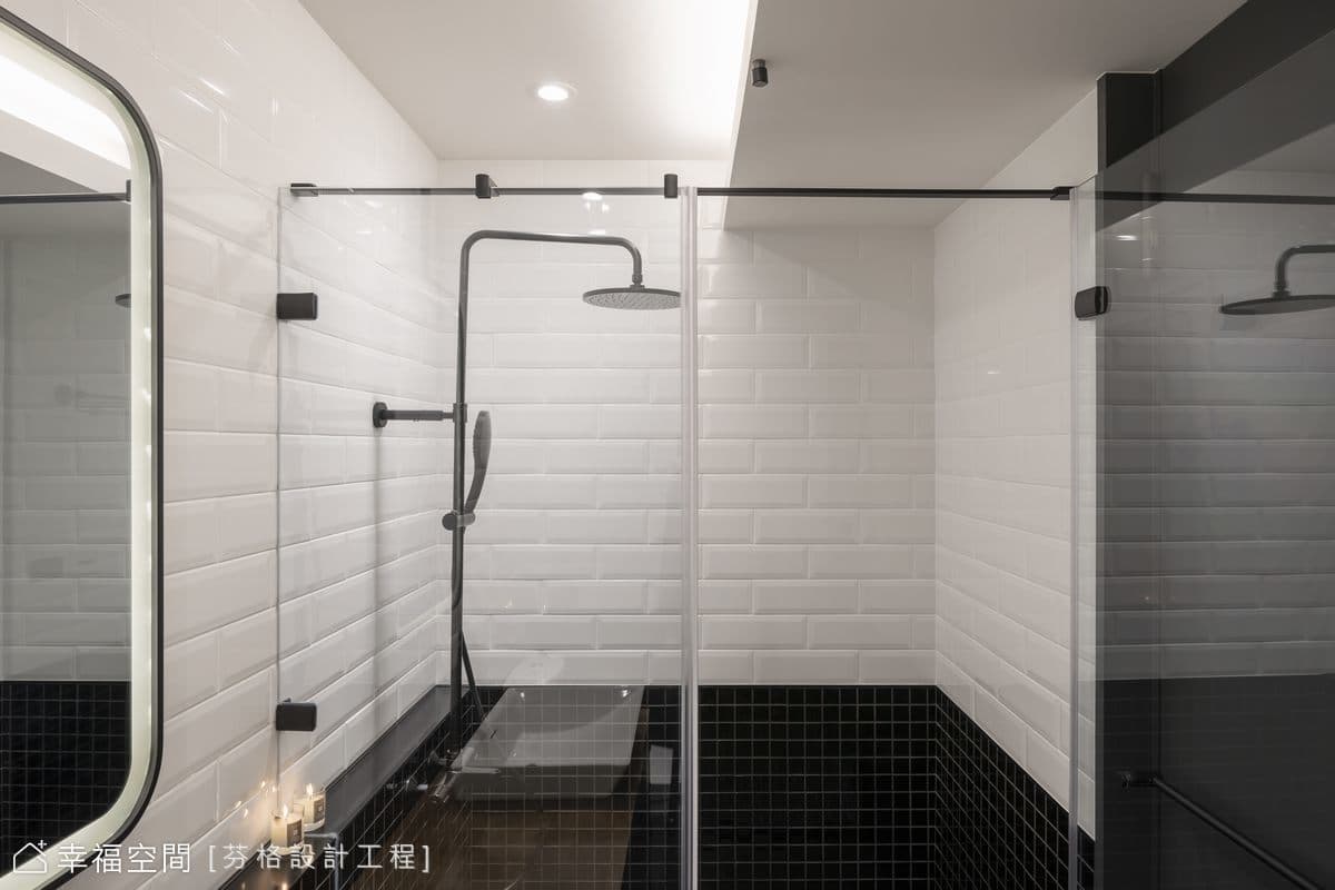 沉穩藍調描摹紐約蘇活LOFT風美宅│工業風│37坪