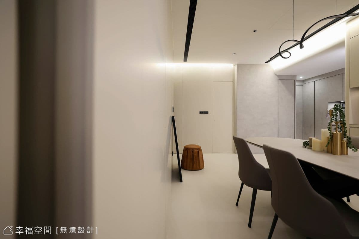 現代侘寂交融，光影中的優雅舒適｜現代風｜25坪