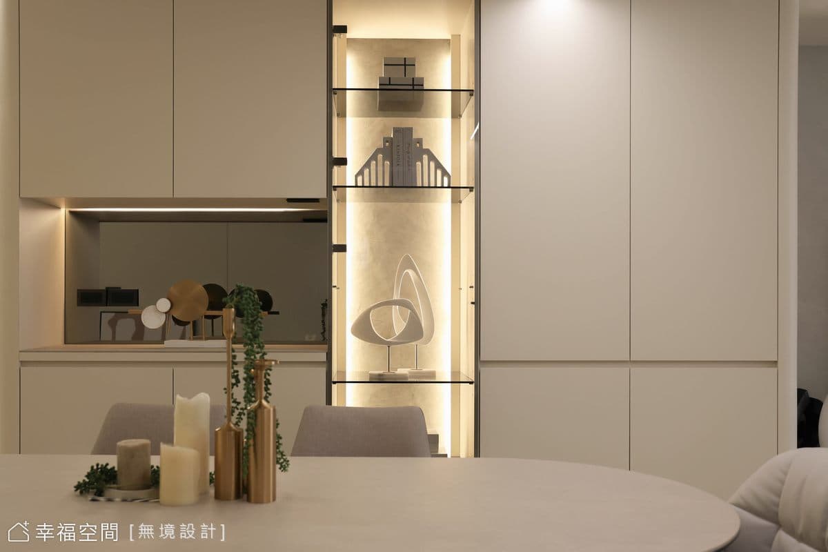 現代侘寂交融，光影中的優雅舒適｜現代風｜25坪