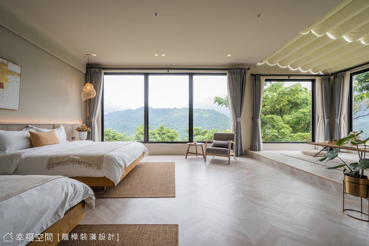 融合山林地景風貌的景觀民宿‧蘇維拉莊園│混搭風│100坪