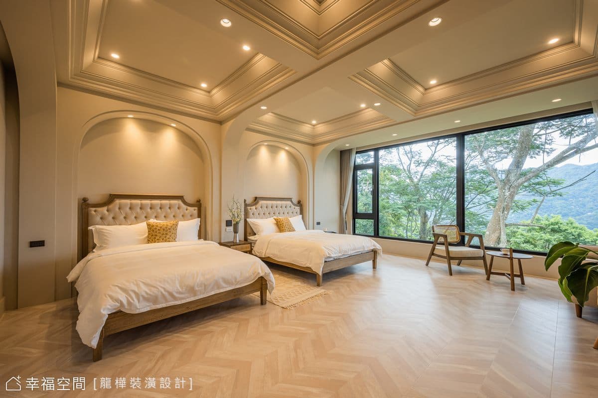 融合山林地景風貌的景觀民宿‧蘇維拉莊園│混搭風│100坪