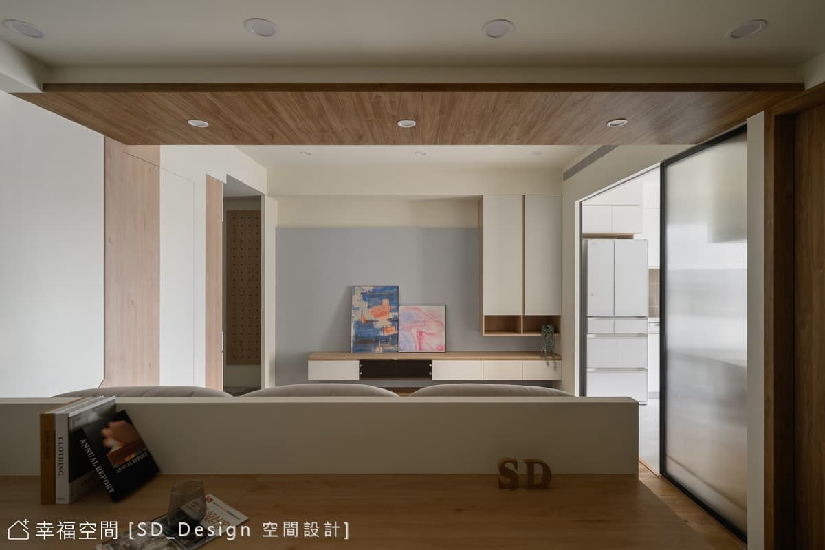 灰階木韻 勾勒靜雅生活│北歐風│21坪