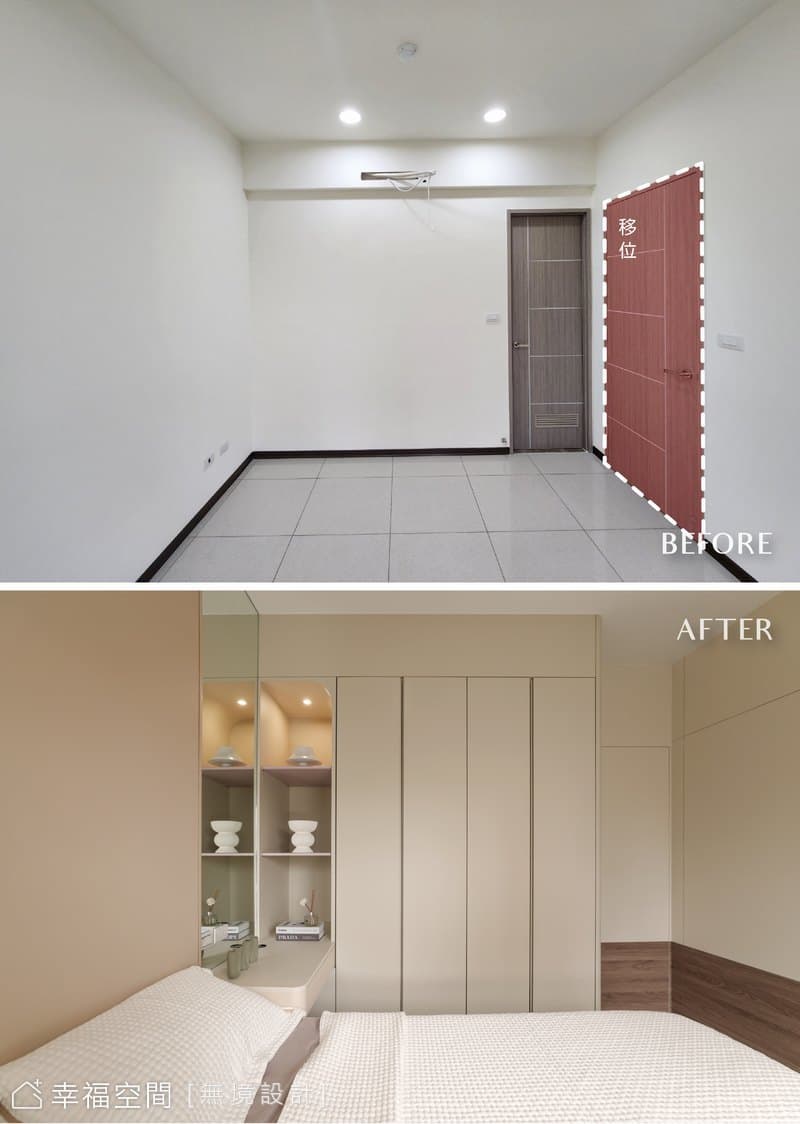 柔和北歐，淺色調映照下的溫馨美宅｜北歐風｜20坪