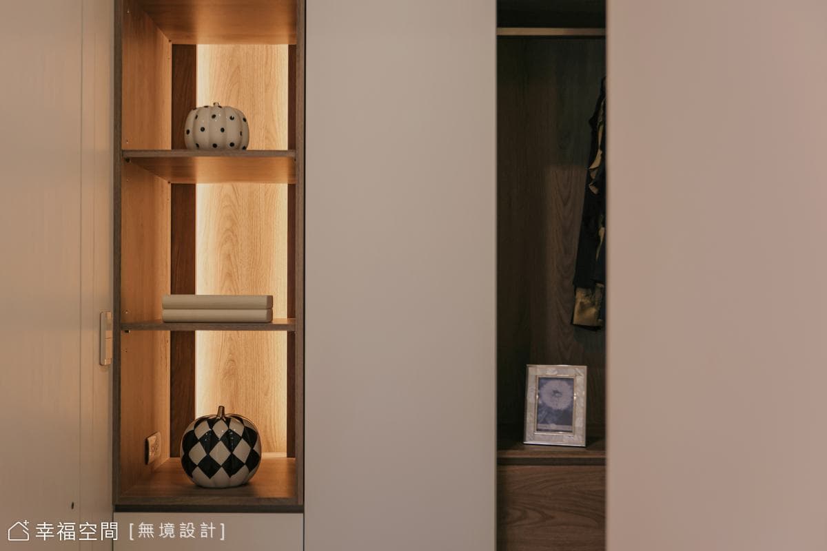 深邃溫潤，柔光中靜謐優雅｜現代無印輕法式風｜26坪