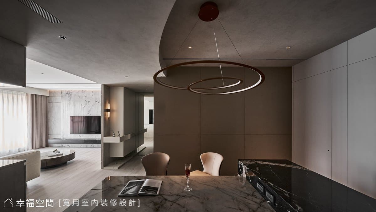 沈穩‧雅逸‧醇厚|現代風|35坪