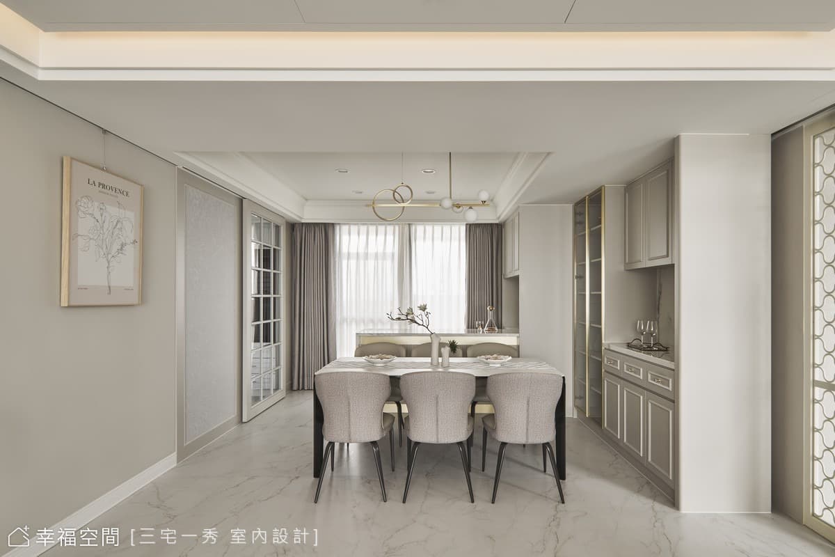 天使總監為家族打造雙風格-父母家│新美式電動機能宅│40坪