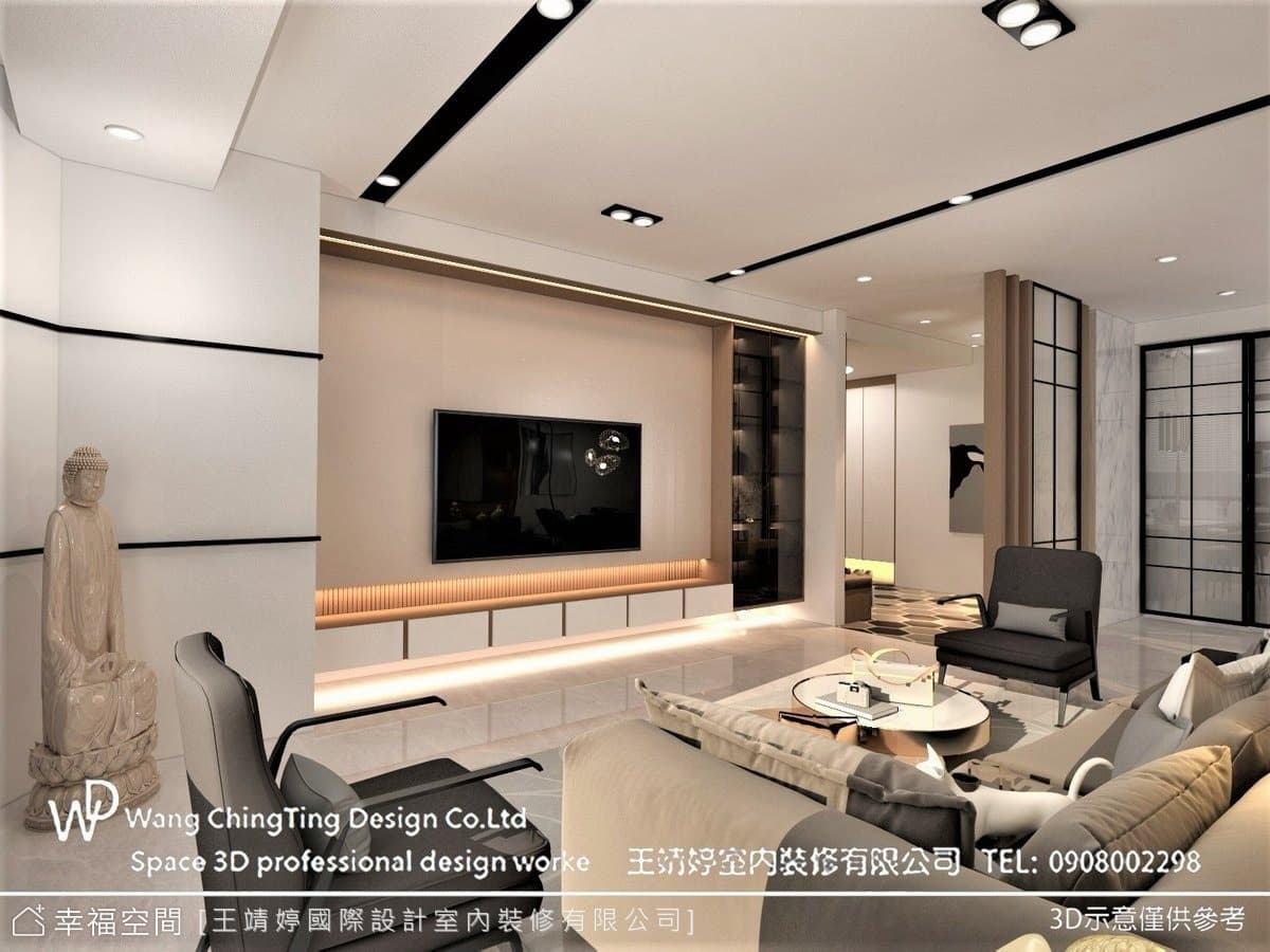 文心富澤舊屋翻新蘇公館|混搭風|60坪