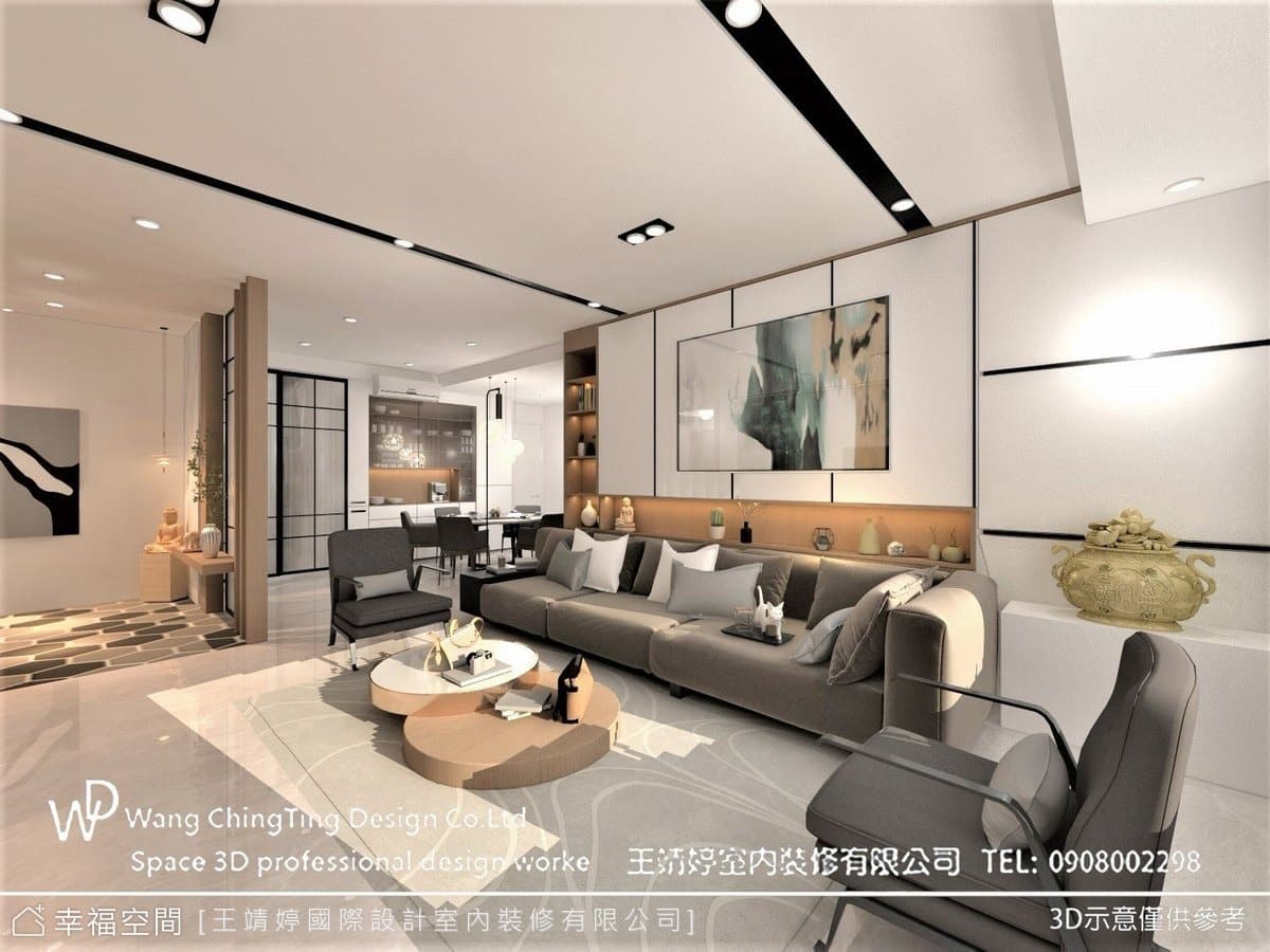 文心富澤舊屋翻新蘇公館|混搭風|60坪