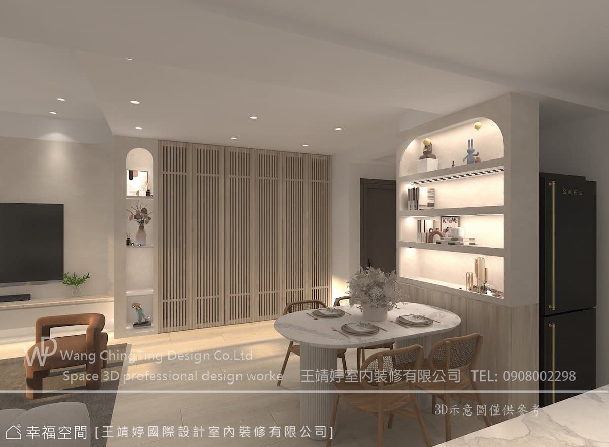 惠宇國美奚公館│侘寂風│28坪