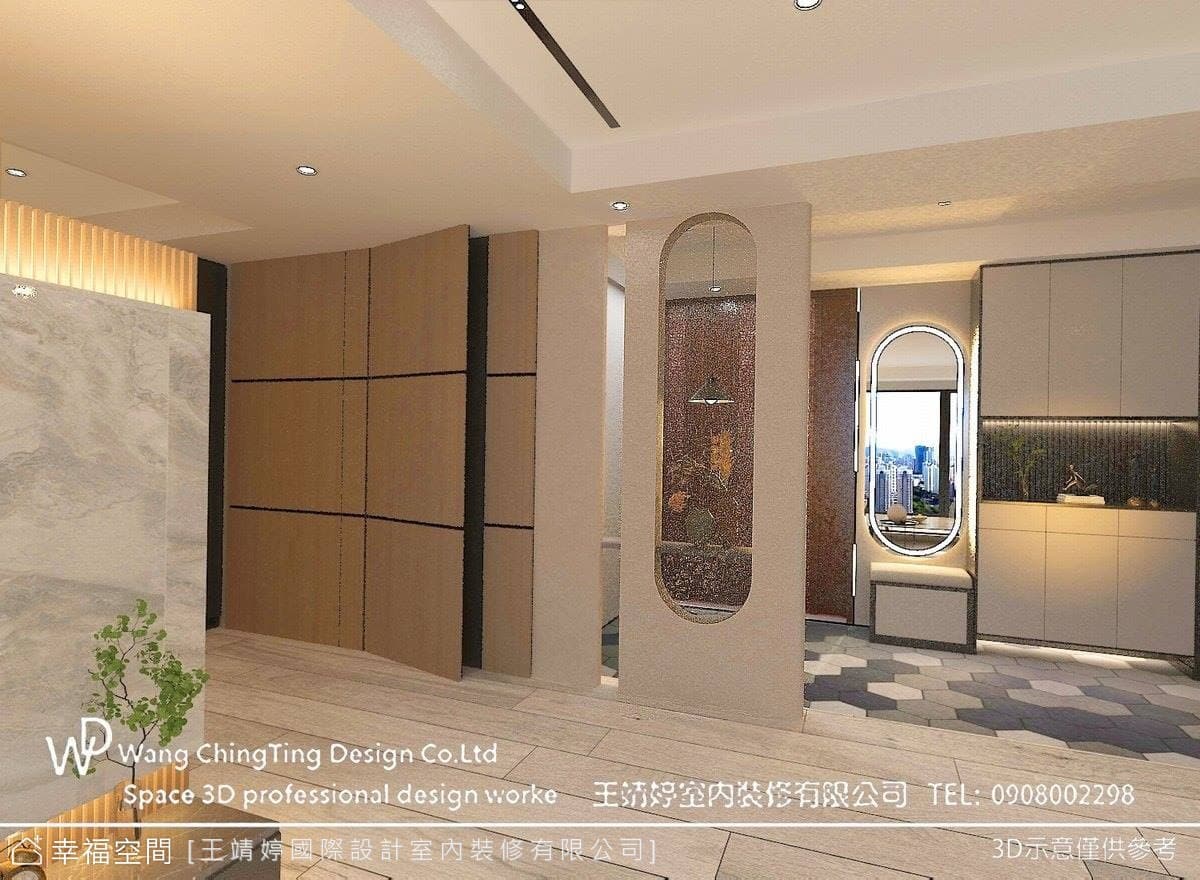 鄉林總裁何公館｜現代風｜55坪