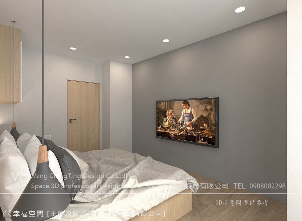 鄉林總裁何公館｜現代風｜55坪