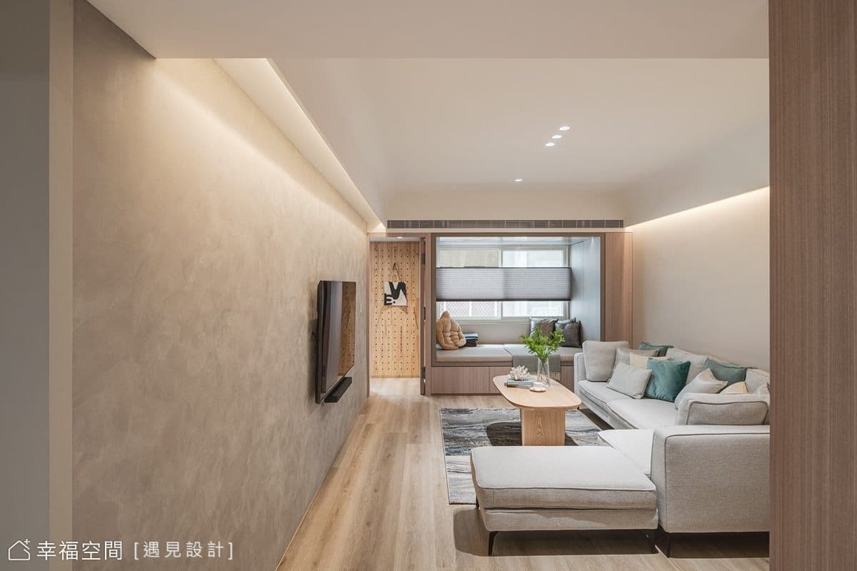 現代侘寂混搭 揉植舒心生活樣貌│18坪