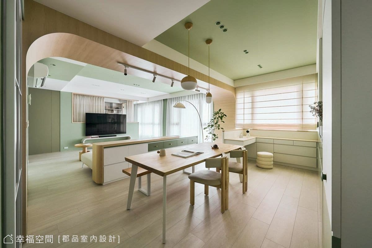 新北新莊｜今天的空氣瀰漫青蘋果味 32坪綠綠特色宅