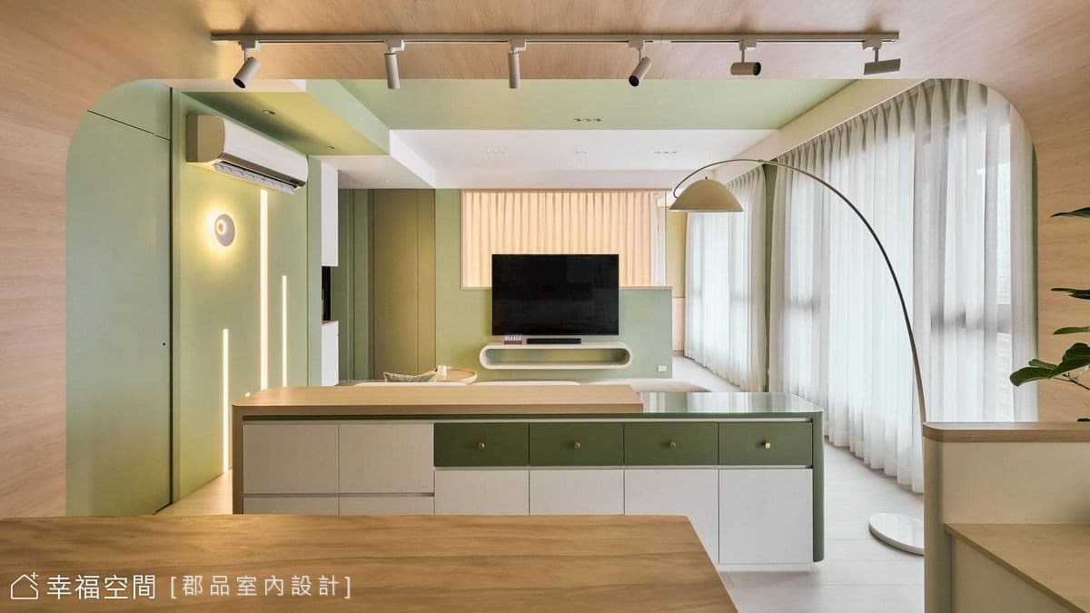 新北新莊｜今天的空氣瀰漫青蘋果味 32坪綠綠特色宅