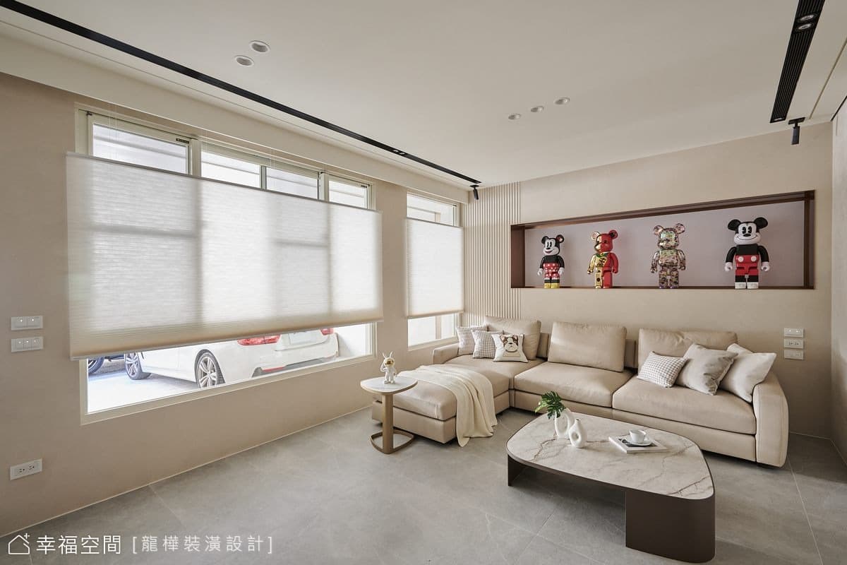 奶茶色質感舒適生活宅．頭份林森路｜現代風｜60坪