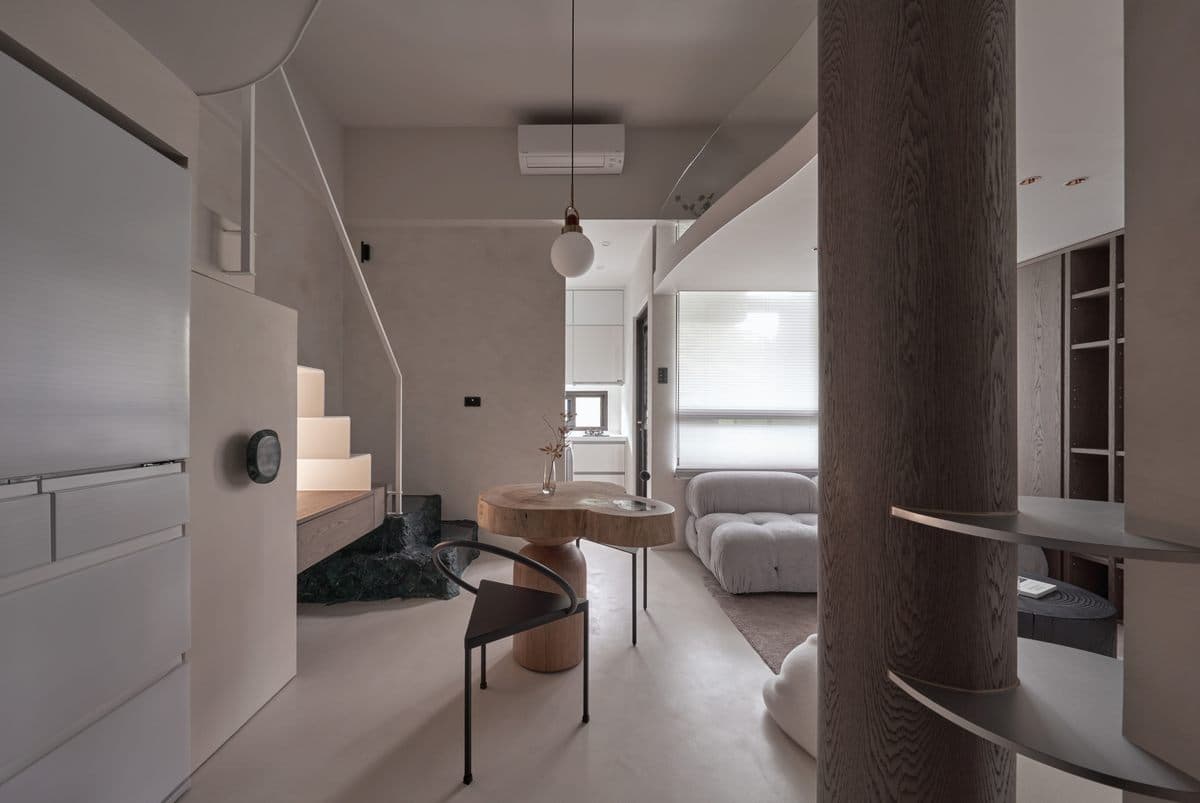 Tsai House│Taipei│侘寂風│7坪