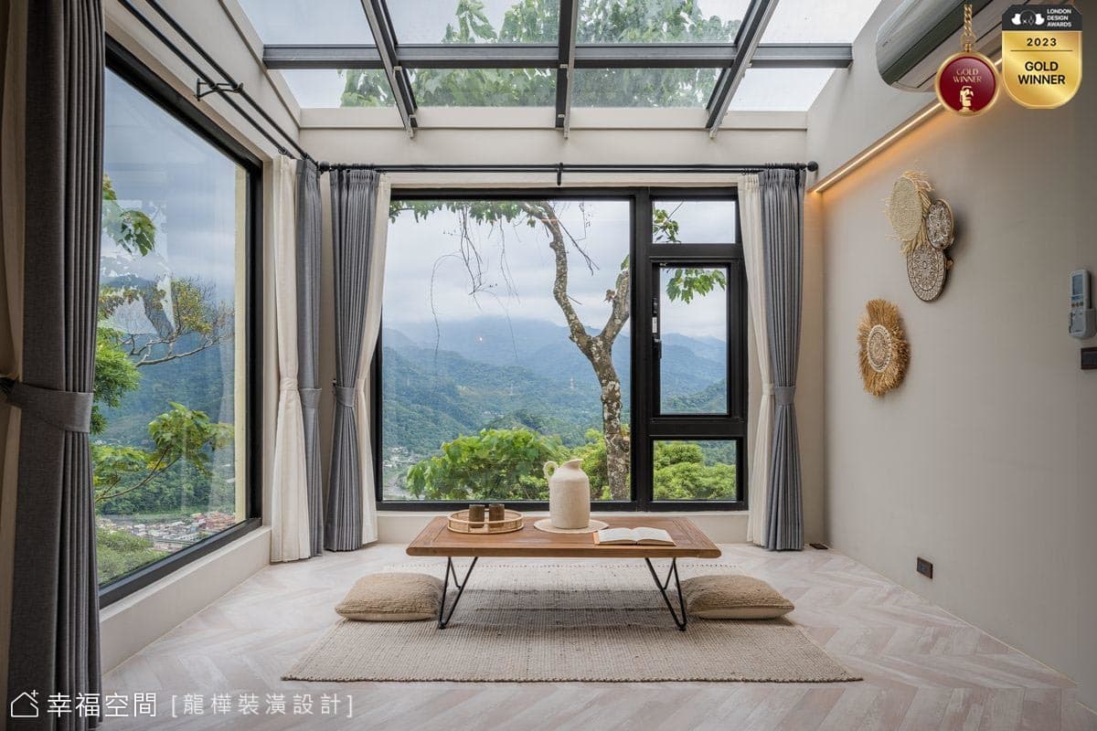 融合山林地景風貌的景觀民宿‧蘇維拉莊園│混搭風│100坪