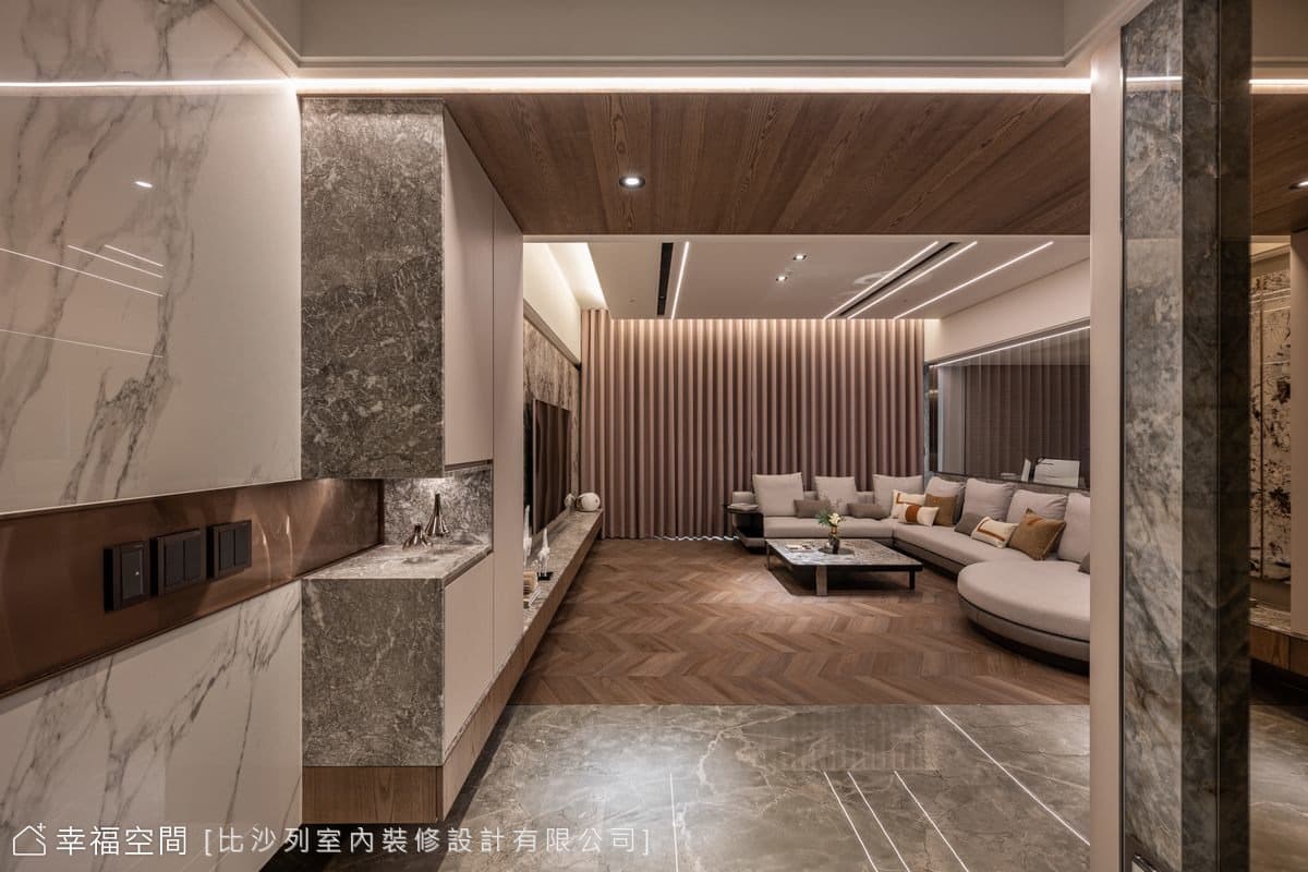 敞亮家的邊際 揉植完美訂製宅│80坪