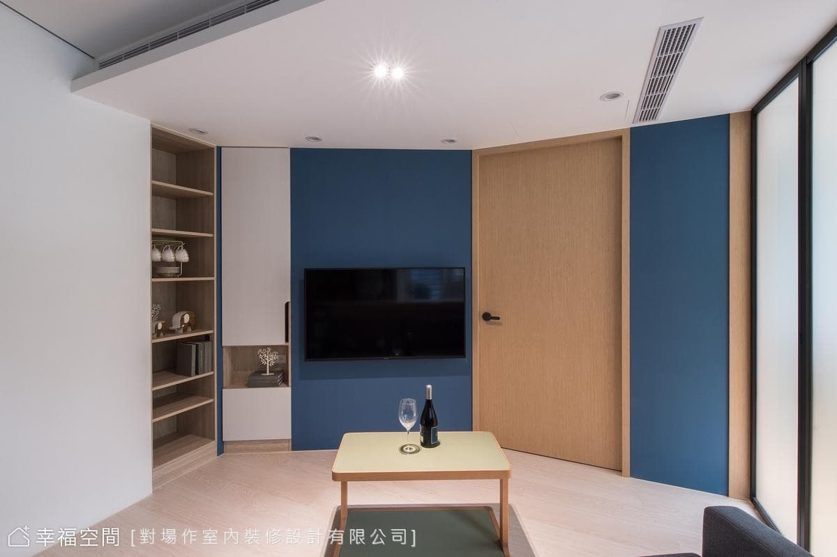 老厝邊退休宅 15坪玩斜角｜現代風｜小坪數｜2房、2廳、1衛