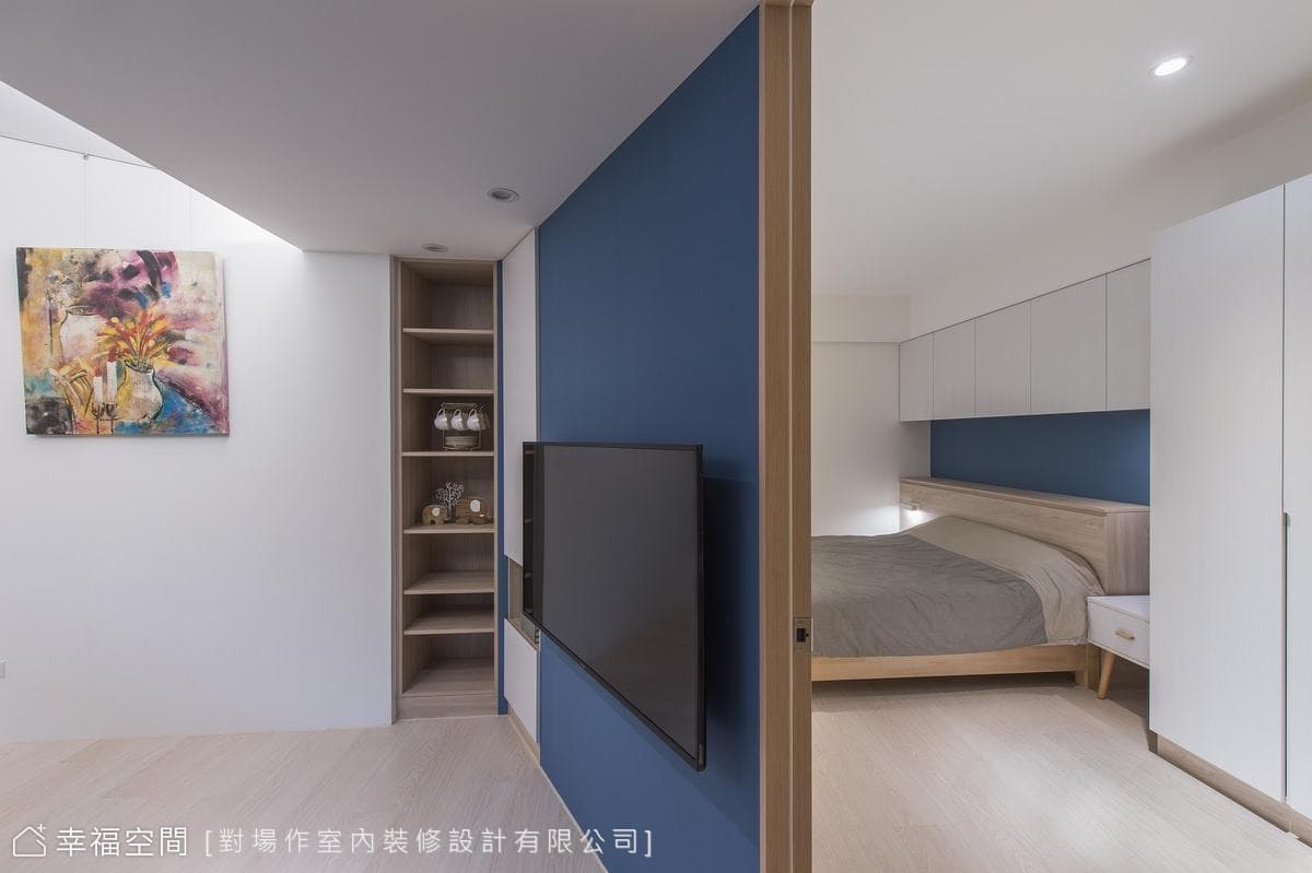 老厝邊退休宅 15坪玩斜角｜現代風｜小坪數｜2房、2廳、1衛