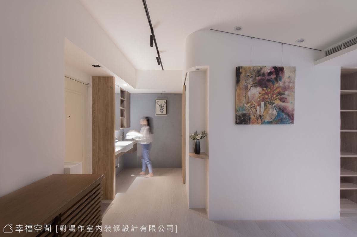 老厝邊退休宅 15坪玩斜角｜現代風｜小坪數｜2房、2廳、1衛