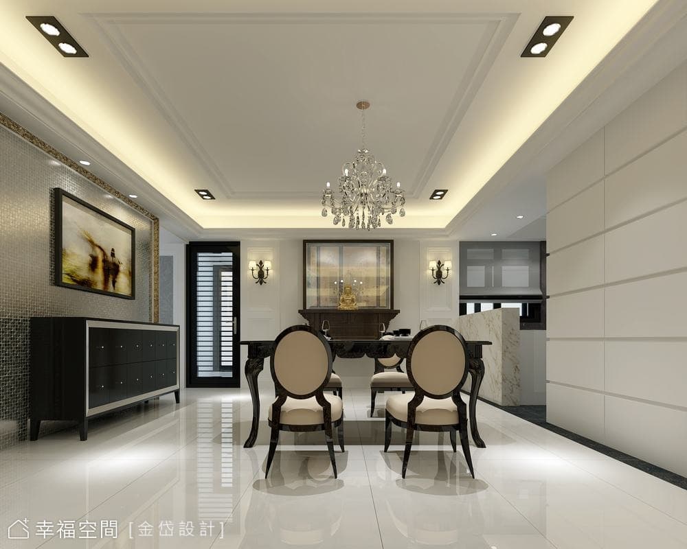客廳望向餐廳