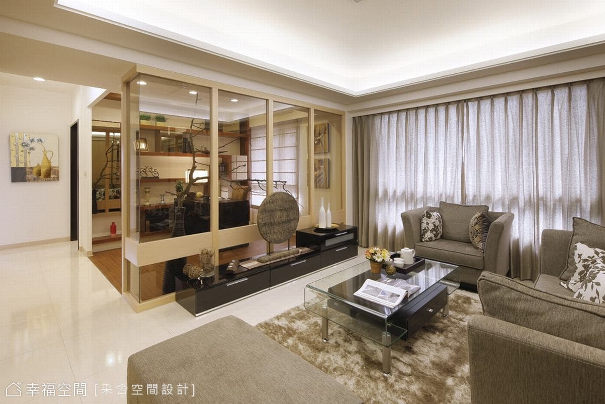 茶玻隔間