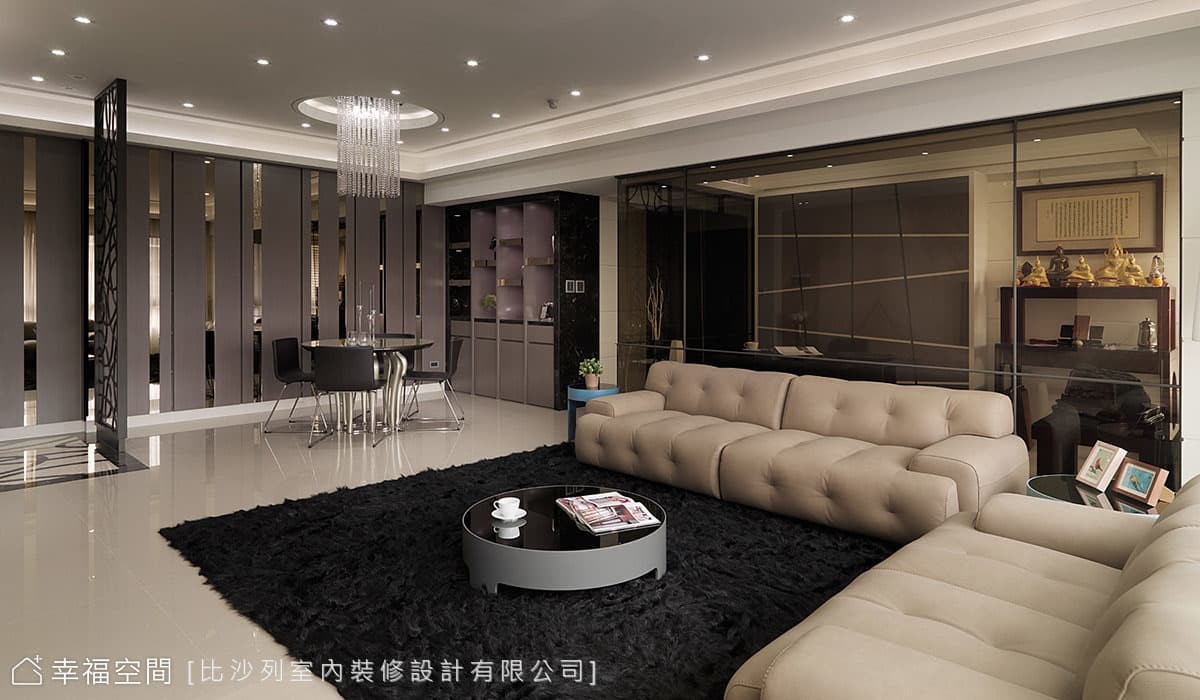 格局巧妙微調 成就現代時尚大宅