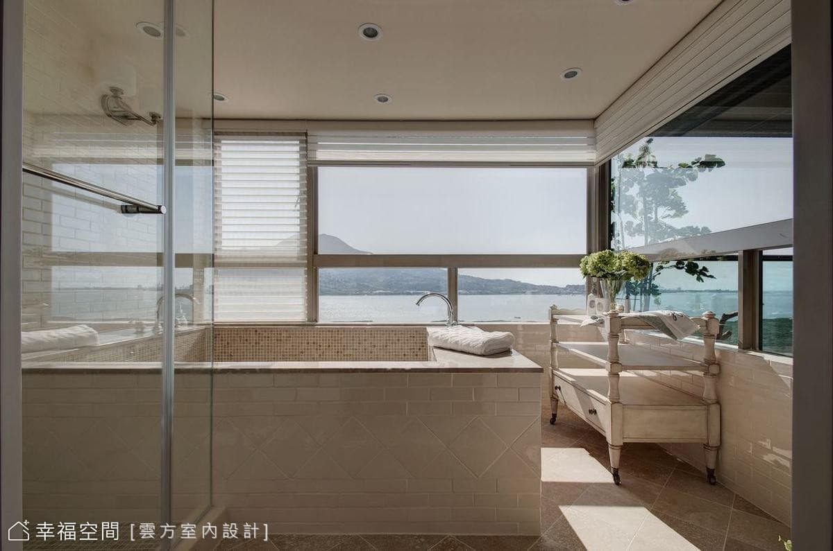 主臥泡湯區