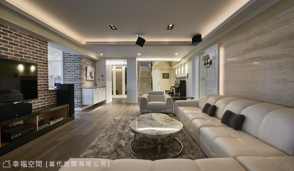 美式溫馨別墅 品味環景寫意生活│120坪