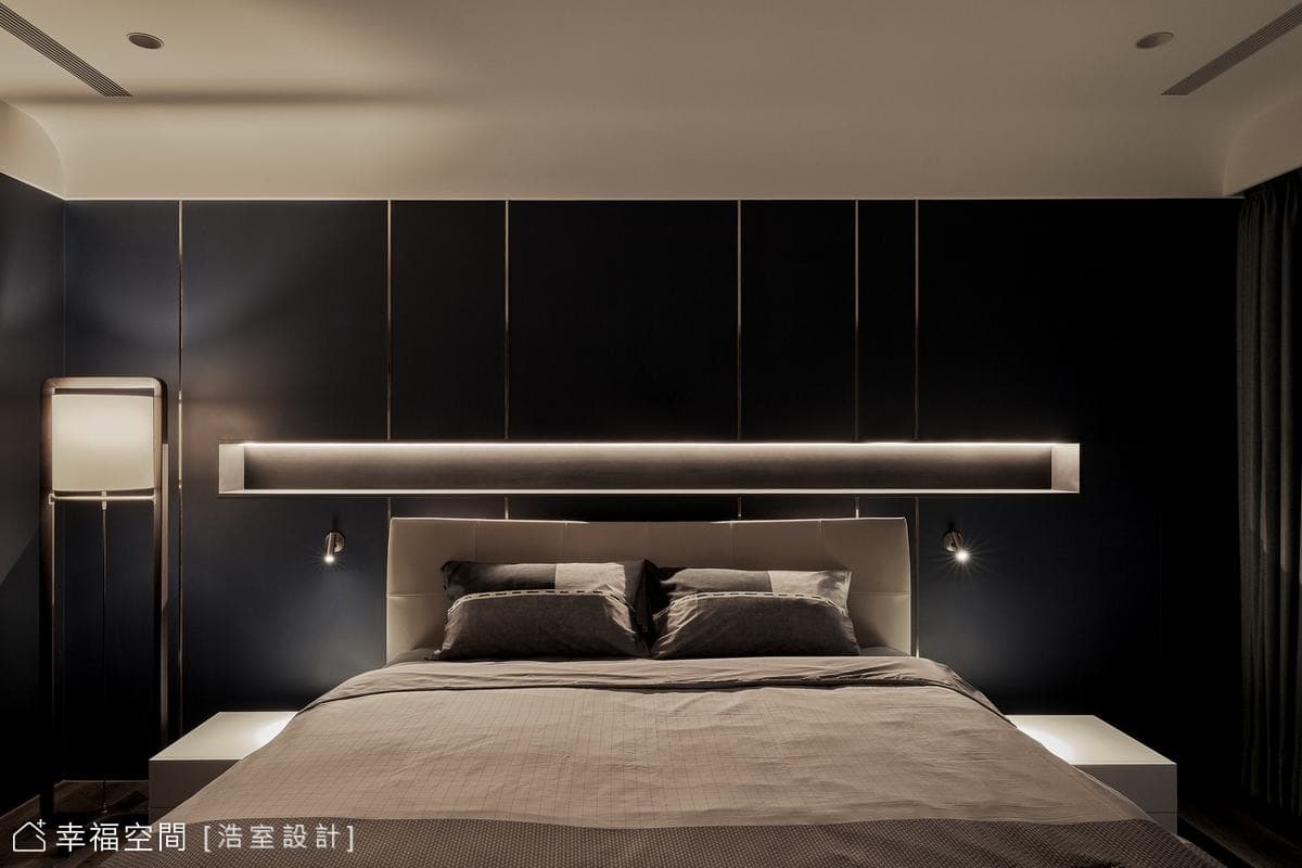 灰階時尚 描繪沉穩現代質感宅品味│80坪