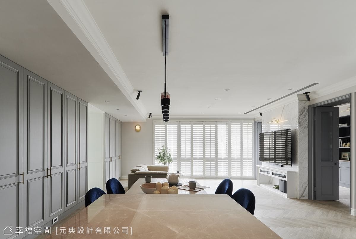 人文時尚 歐系格局｜英式風｜80坪