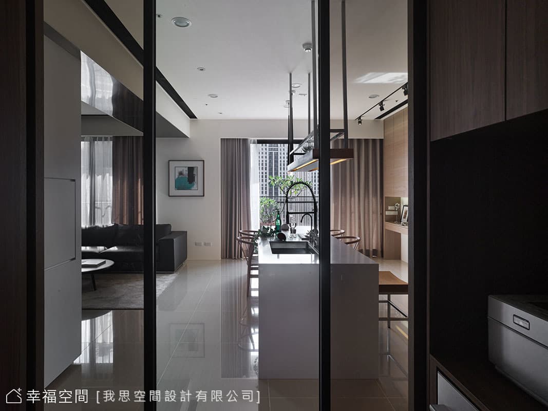 廚房玻璃門