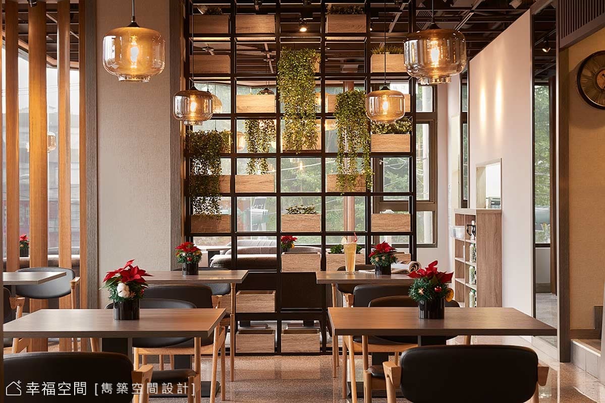 衝突之美 舒適明亮工業風餐廳