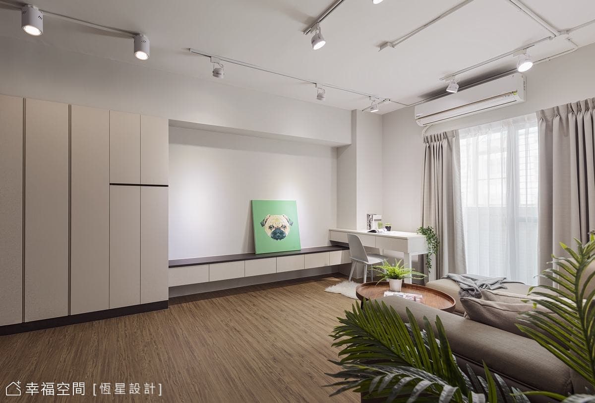 老宅蛻變 白色系輕工業風