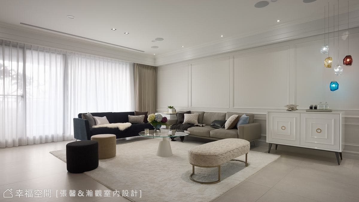 二次合作的美好 美式親子訂製宅│美式風│70坪