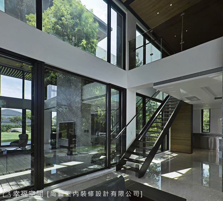 雙面自然採光